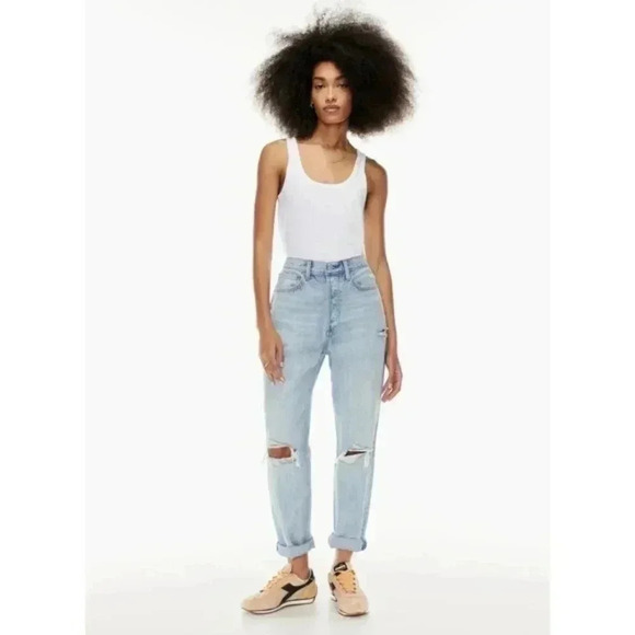 Denim Forum Denim - Aritzia Denim Forum The BF High Rise Loose 28L